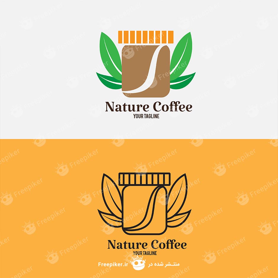 لوگوی با کیفیت قهوه