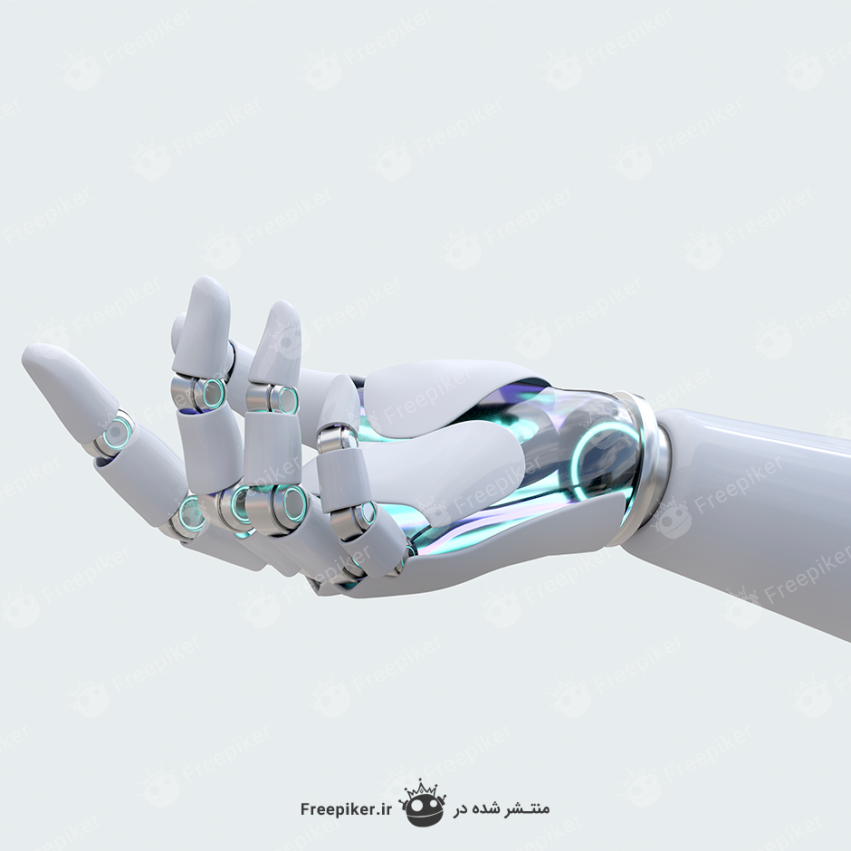 دست ربات انسان نما که از تکنولوژی زیادی برخوردار است