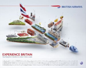 کمپین تبلیغاتی نمادهای مشهور بریتانیا