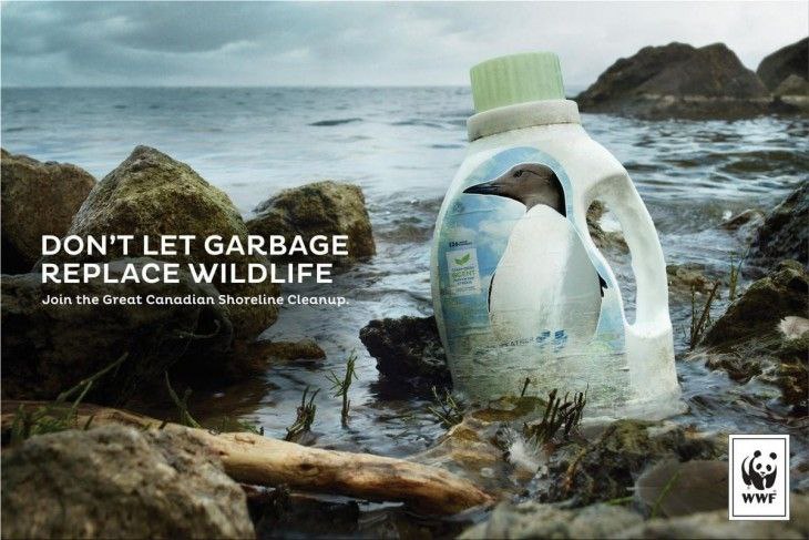 کمپین تبلیغاتی سازمان WWF در کانادا