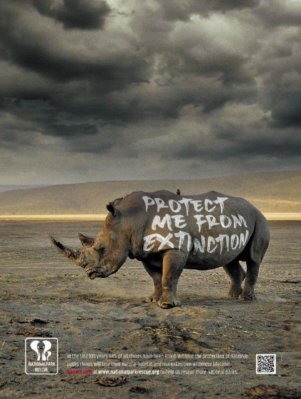 کمپین تبلیغاتی محافظت حیوانات در برابر انقراض