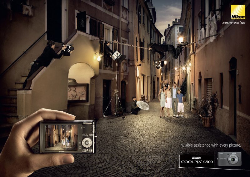 کمپین تبلیغاتی دوربین Nikon COOLIX