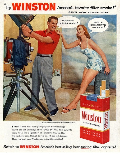 کمپین تبلیغاتی سیگار وینستون