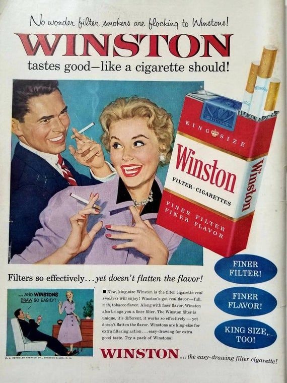 کمپین تبلیغاتی سیگار وینستون