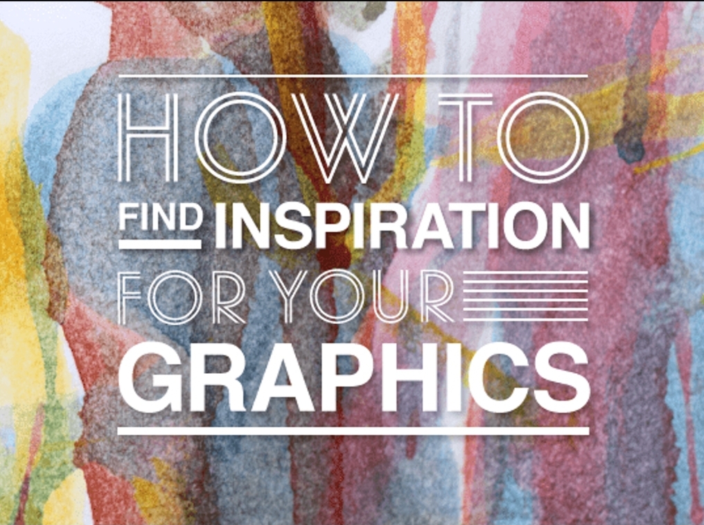 چگونه برای طرح گرافیکی خود الهام بگیرید