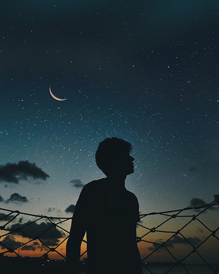 پکیج 10 عددی تصویر زمینه فوق العاده با کیفیت و جذاب ماه و آسمان شب برای موبایل اندروید