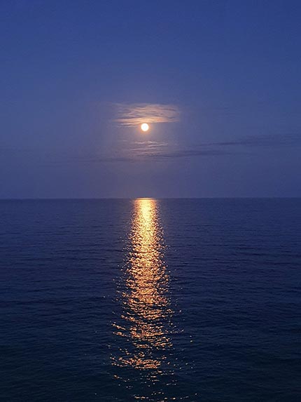 پکیج 10 عددی تصویر زمینه فوق العاده با کیفیت ماه در آسمان برای گوشی