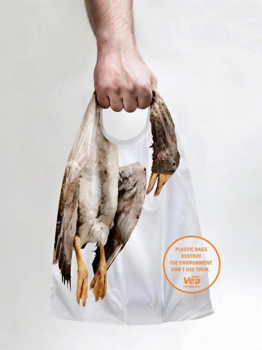 کمپین تبلیغاتی کیسه های پلاستیکی