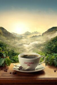 ایده تبلیغاتی کافه زنجیره ای کلمبیایی