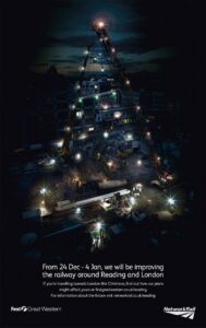 ایده تبلیغاتی حمل و نقل ریلی انگلستان