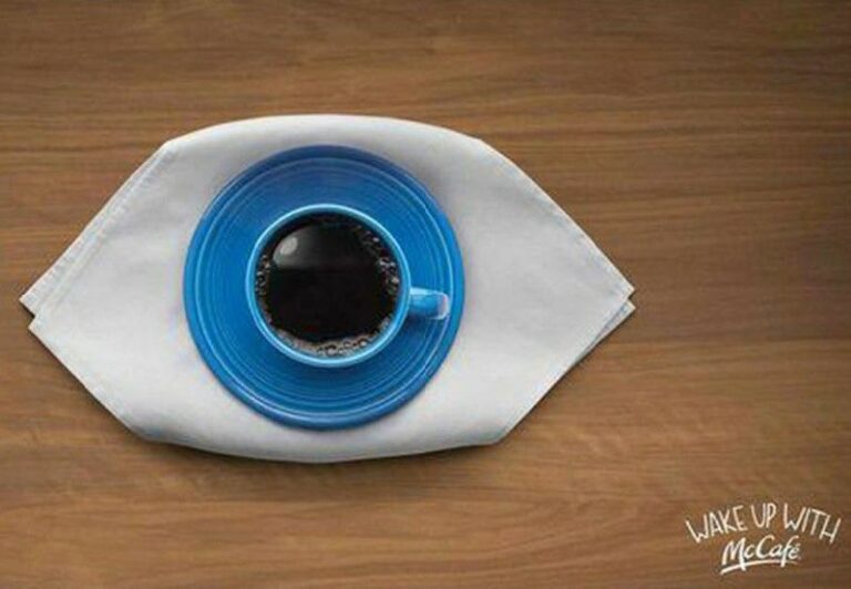 ایده تبلیغاتی مک کافی