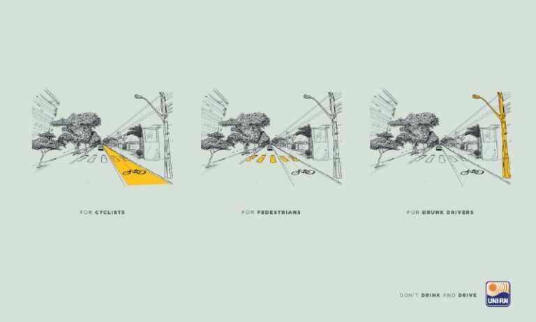 کمپین تبلیغاتی ارتقای فرهنگ رانندگی در برزیل