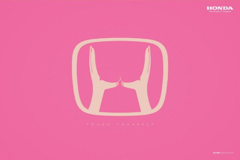 ایده تبلیغاتی سرطان پستان