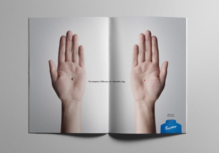 ایده تبلیغاتی ویروس زیکا