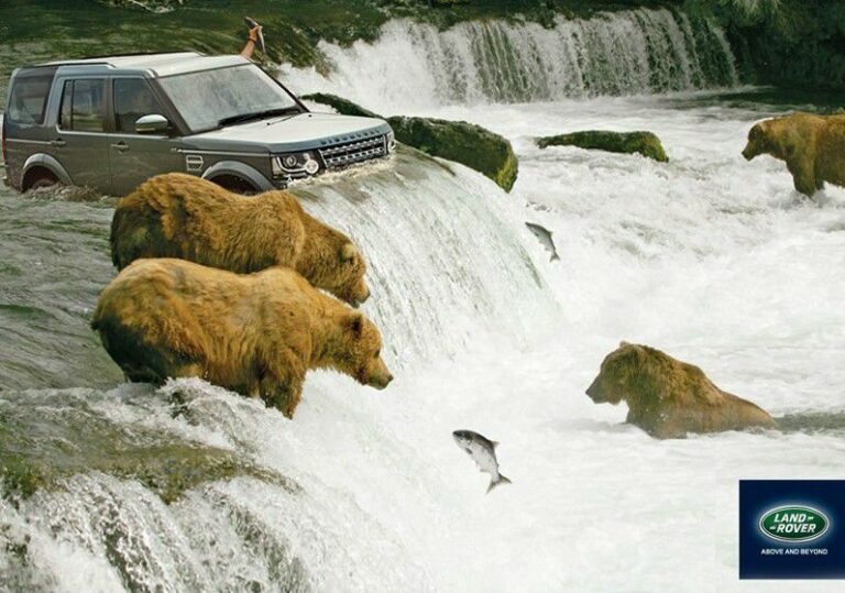 کمپین تبلیغاتی لندرور