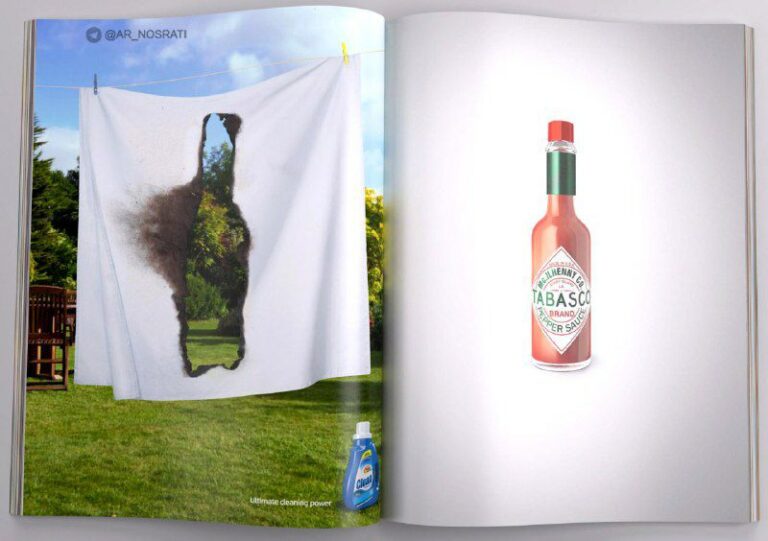 کمپین تبلیغاتی سس تند تاباسکو