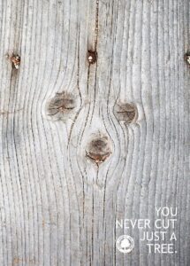 ایده تبلیغاتی نابودی حیوانات و جنگلها