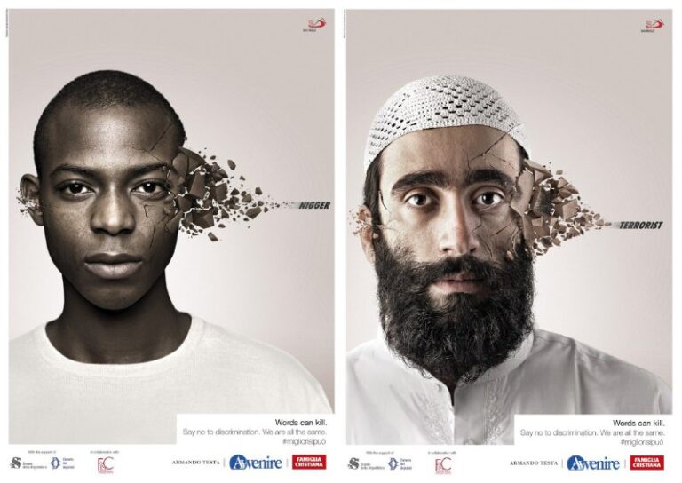 ایده تبلیغاتی توهین کلامی در ایتالیا
