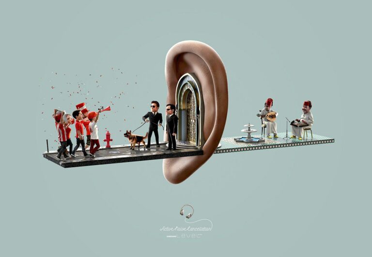 کمپین تبلیغاتی هدفون سامسونگ