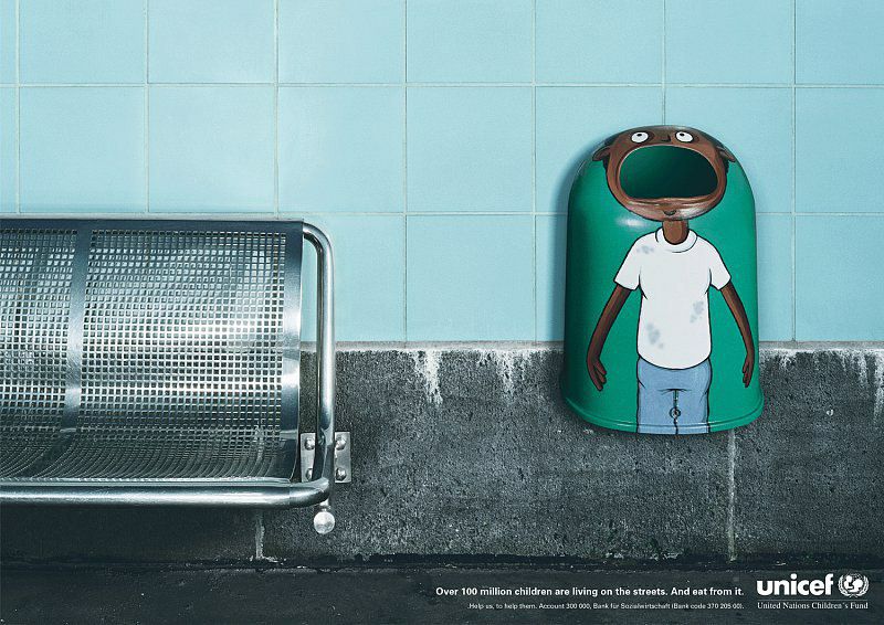 کمپین تبلیغاتی کمک به بی‌خانمانها