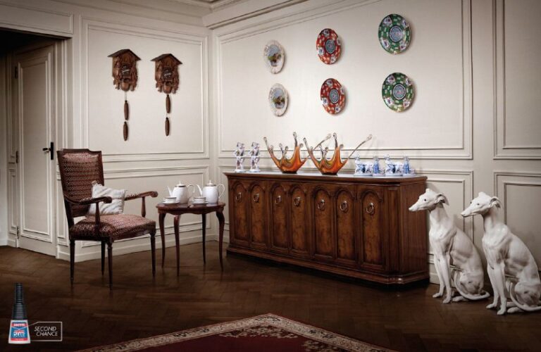 ایده تبلیغاتی چسب قطره‌ای