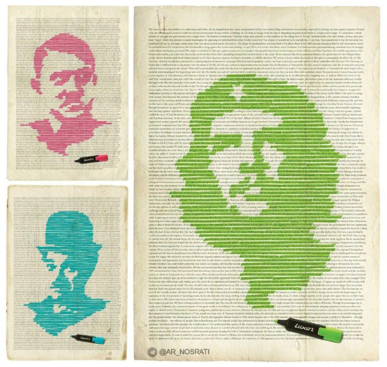 ایده تبلیغاتی ماژیک‌های لایت لوکسور