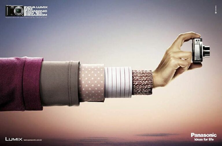 ایده تبلغیاتی قدرت زوم دوربین