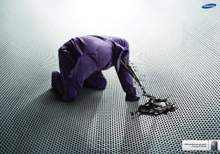 کمپین تبلیغاتی ماشین لباسشویی‌