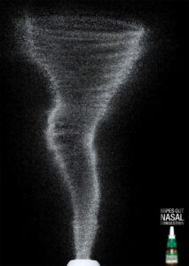 ایده تبلیغاتی قطره بینی