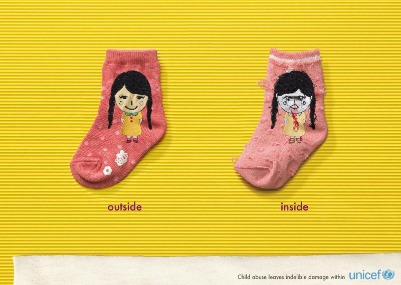کمپین تبلیغاتی کودکان قربانی آزار جسمی و جنسی