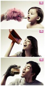 ایده تبلیغاتی شستشو دستها