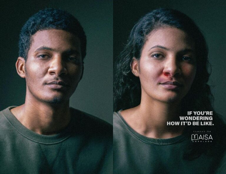 ایده تبلیغاتی خشونت علیه زنان