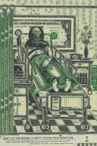 ایده تبلیغاتی خیریه‌های جعلی