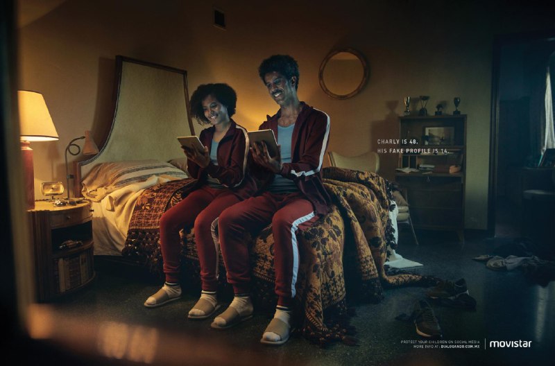کمپین تبلیغاتی خطرات فضای مجازی وکودکان