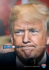 کمپین تبلیغاتی چسب قطره‌ای Super Bonder