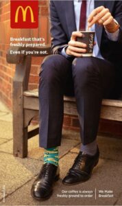 کمپین تبلیغاتی مک‌دونالد وصبحانه‌هایش