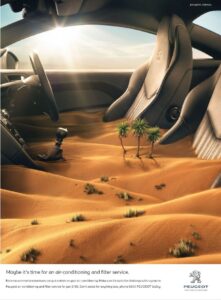 ایده تبلیغاتی سرویس تهویه و فیلترماشین