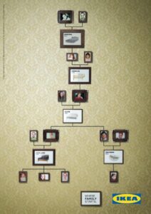 ایده تبلیغاتی تخت خواب