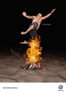 ایده تبلیغاتی فولکس واگن