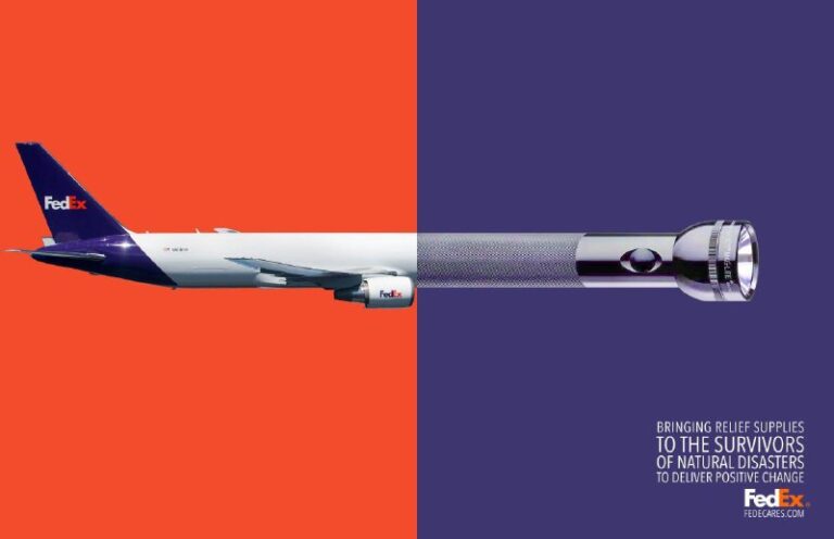 ایده تبلیغاتی رفع مشکلات بلایای طبیعی