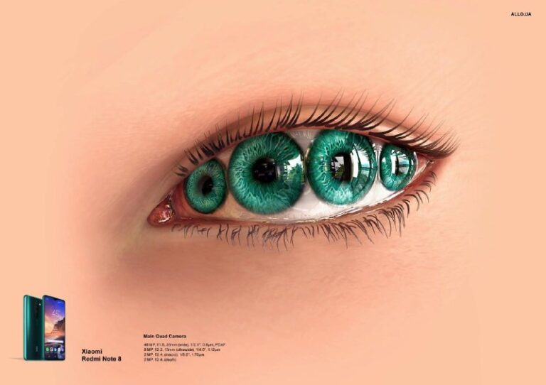 کمپین تبلیغاتی موبایل شیائومی