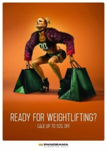 ایده تبلیغاتی مرکز خرید در لیتوانی