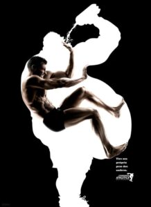 ایده تبلیغاتی باشگاه بدنسازی در برزیل