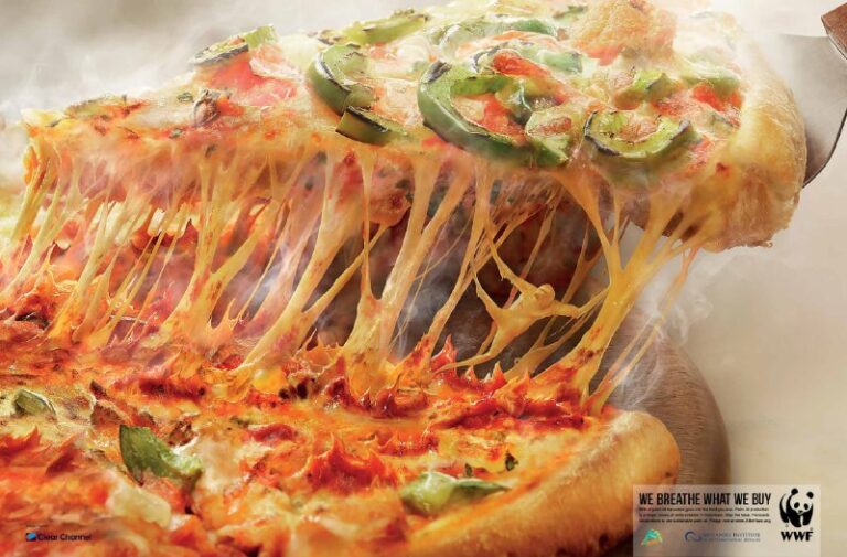 ایده تبلیغاتی نابودی جنگلها