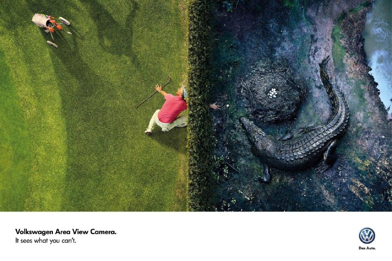 کمپین تبلیغاتی دوربین فولکس واگن