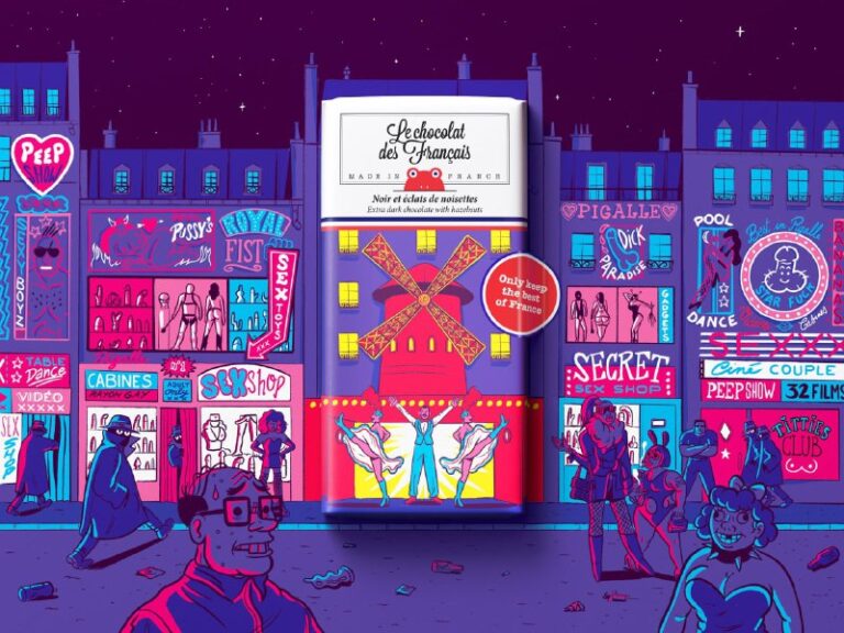 کمپین تبلیغاتی شکلات Le Chocolat des Français