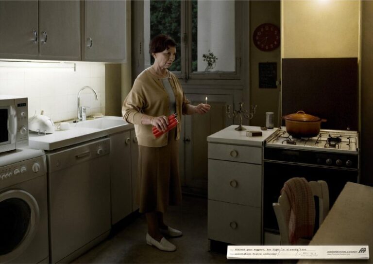 کمپین تبلیغاتی اتحادیه آلزایمر فرانسه