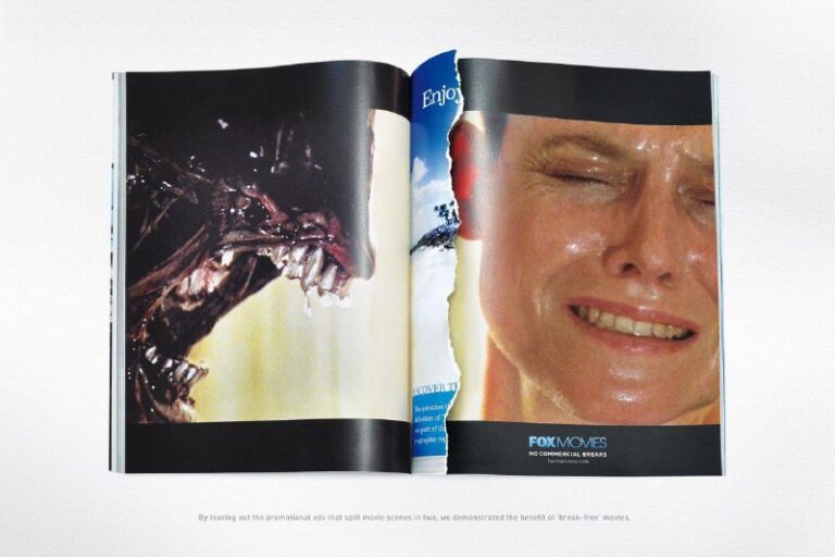 ایده تبلیغاتی شبکه فاکس