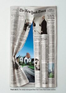 ایده تبلیغاتی روزنامه نیویورک‌تایمز