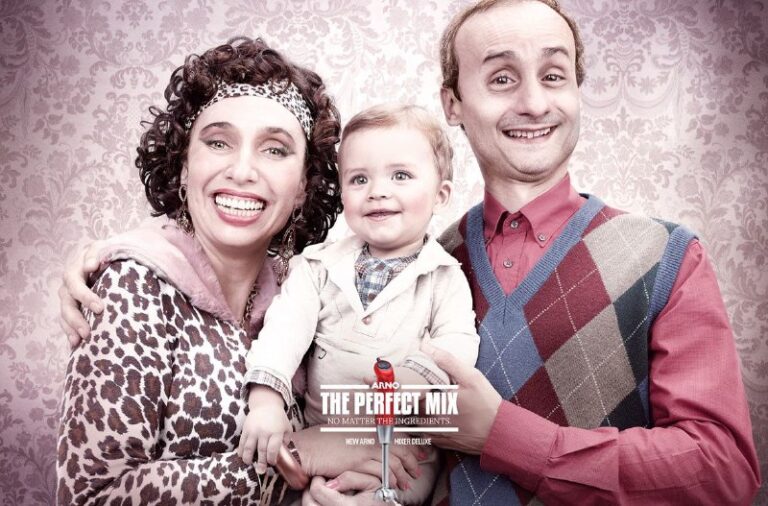 ایده تبلیغاتی میکسر آرنو